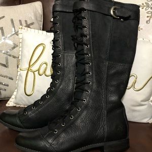 Timberland tall black women’s boots